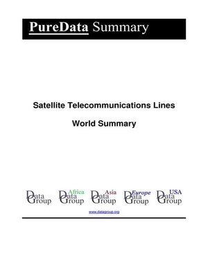 cover image of Satellite Telecommunications Lines World Summary